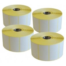 Zebra Cajas de 4 uds  Rollos Etiquetas 2000T 127mm